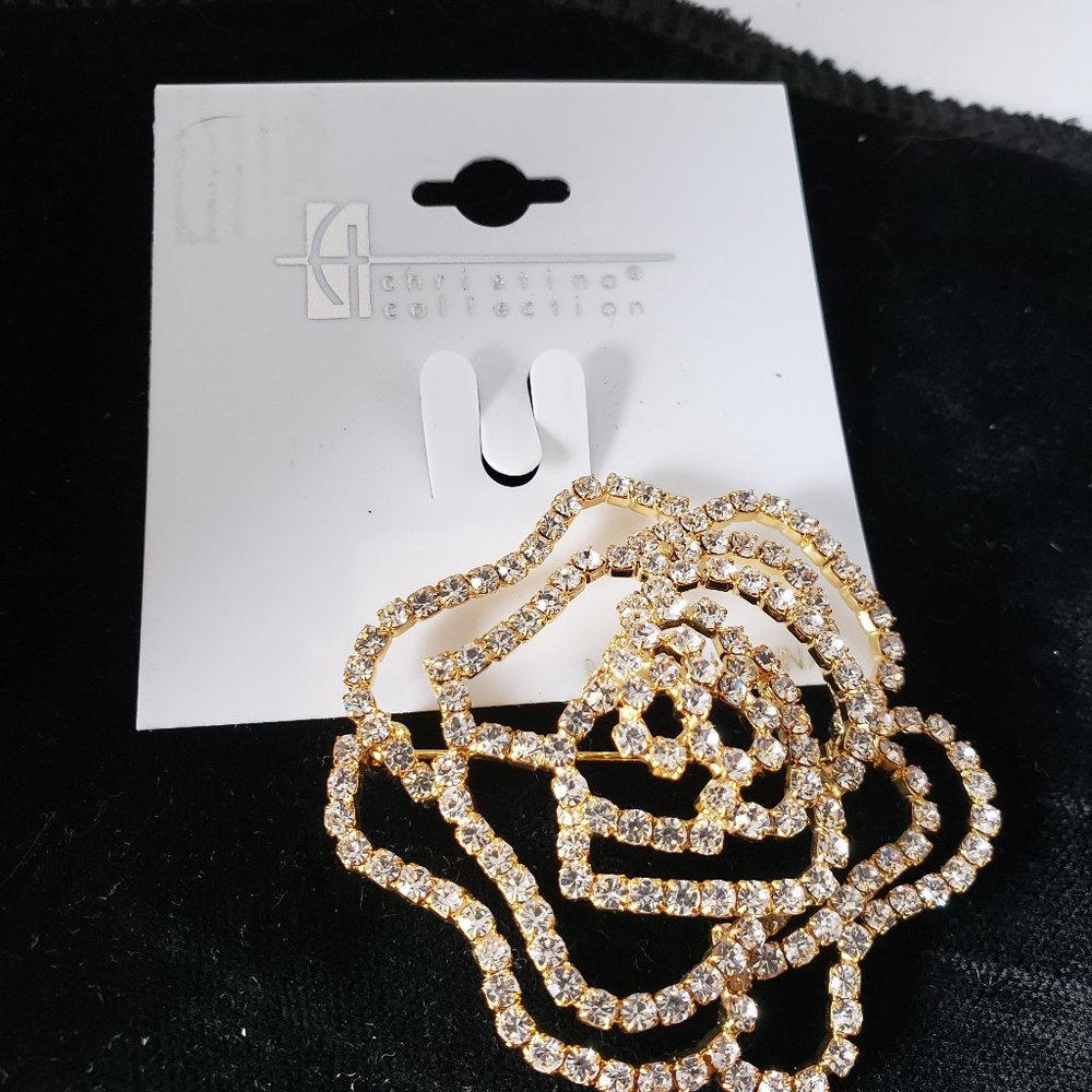 Christina Collection Vintage Brooch